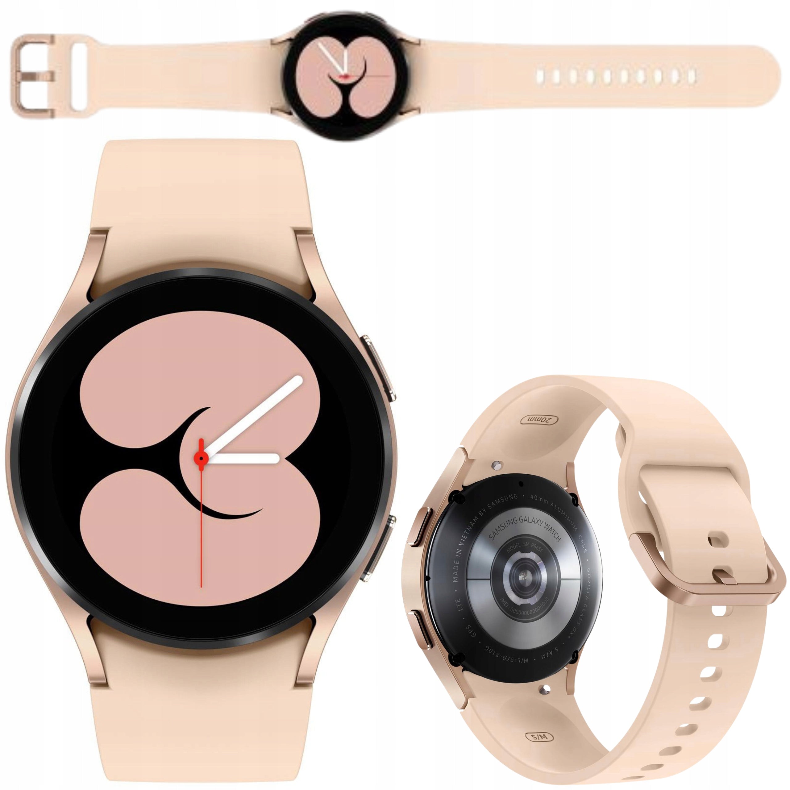 Smartwatch Samsung Galaxy Watch 4 R860 Pink Gold Rose Gold 40 mm