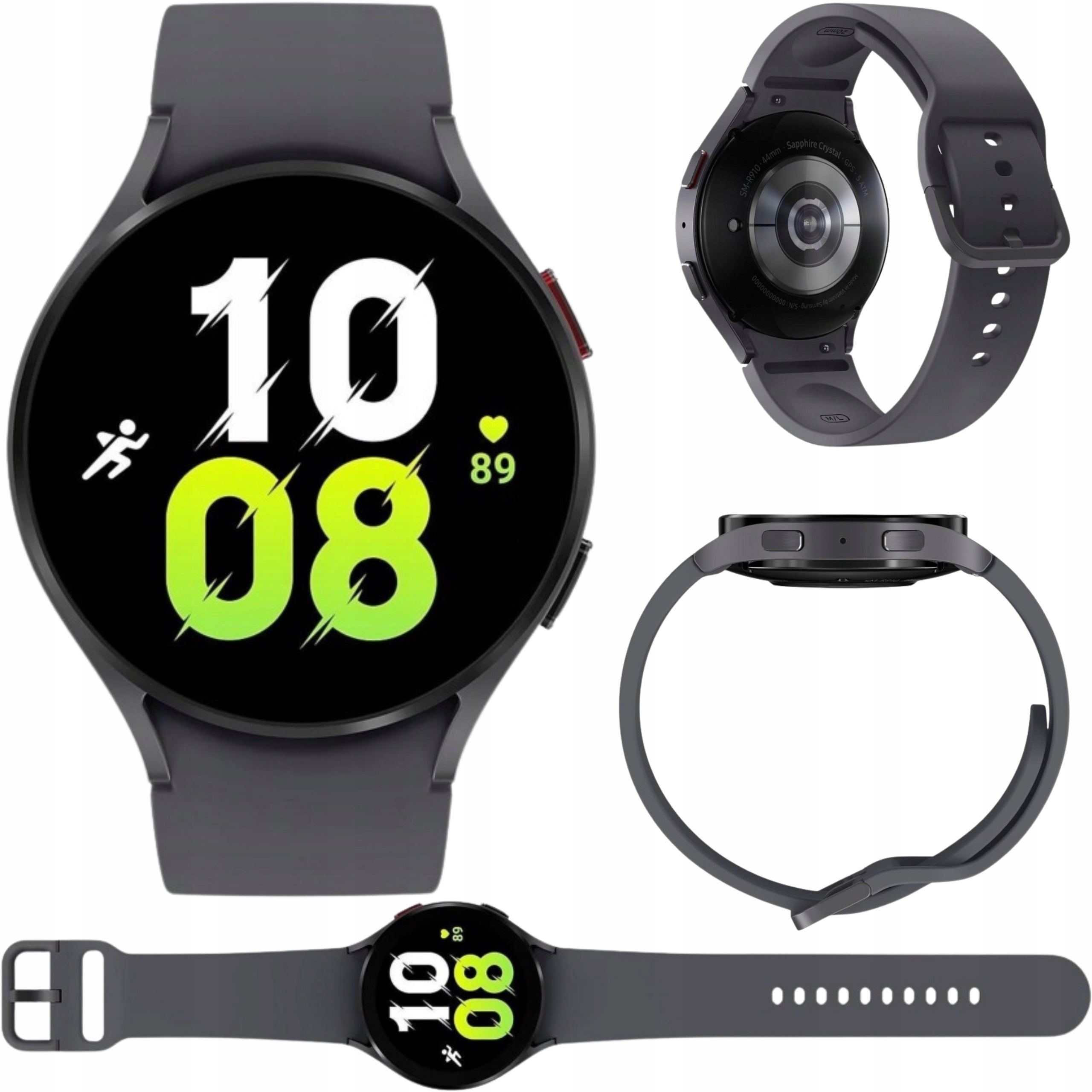 Smartwatch Samsung Galaxy Watch5 44mm LTE 4G AMOLED GPS Tizen ECG 1.4"