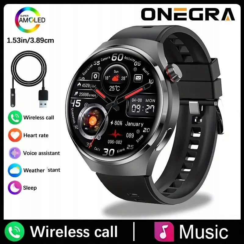 Smartwatch Smart Watch ONEGRA 1,53 260mAh 15 Days IP67 Steps Pulse