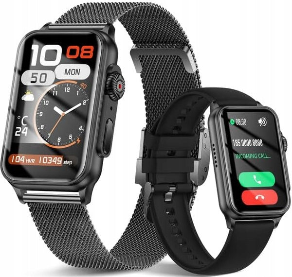 Smartwatch Sports Lama Sport Black Bluetooth IP67 Pedometer Heart Rate Monitor