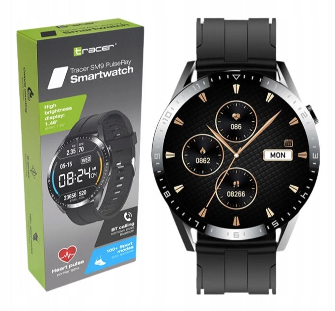 Smartwatch TRACER SM9 PulseRay Sports Watch Waterproof IP67
