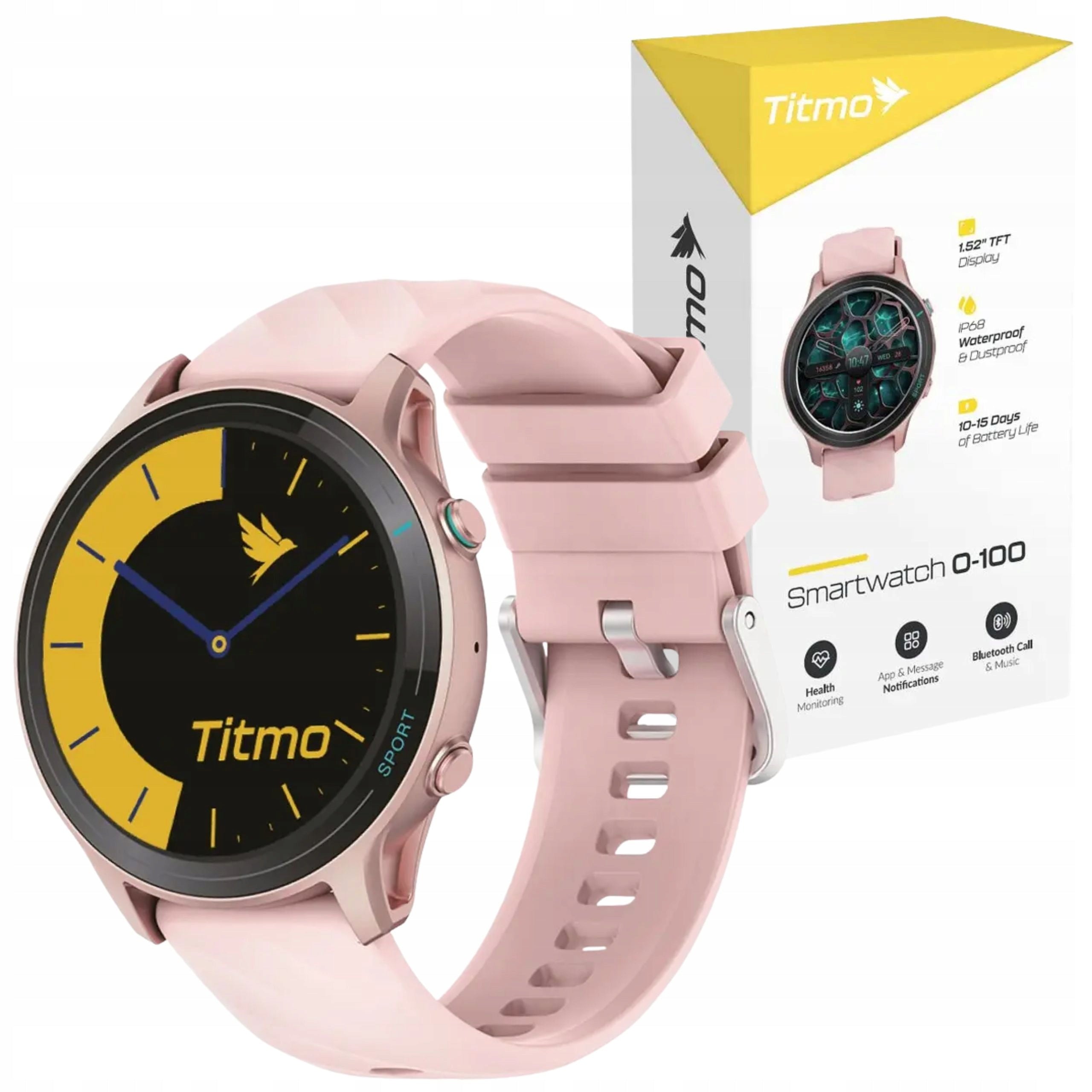 Smartwatch Titmo O-100 Sports Waterproof Bluetooth Conversation Pedometer