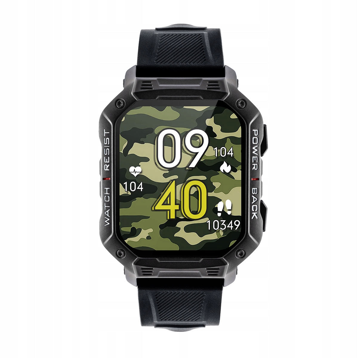 Smartwatch Ultra Black 105 MODES SPORT CALLS RINGING MENU PL Packaging status original