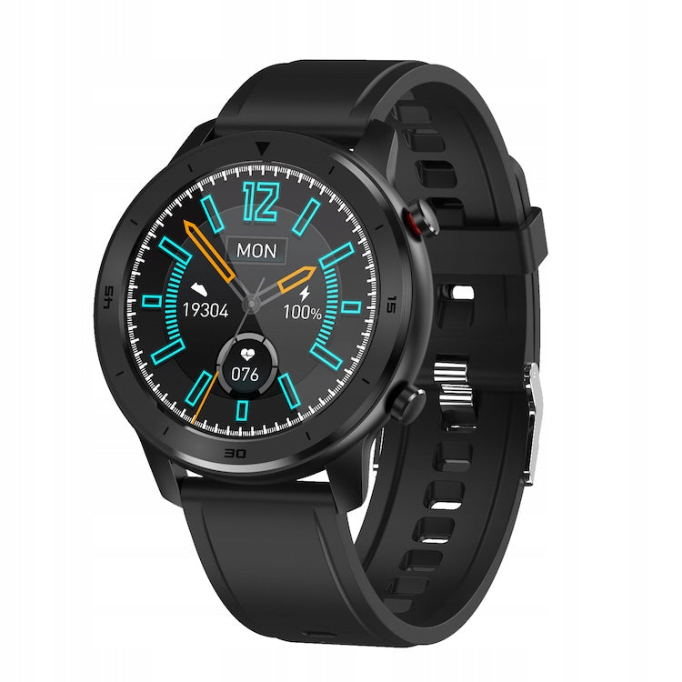 Smartwatch Watch ECG calories PRESSURE Polish Color black