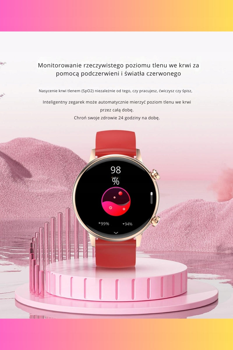 Smartwatch Wierra Gluko HK 39 gold IP68 Brand no brand