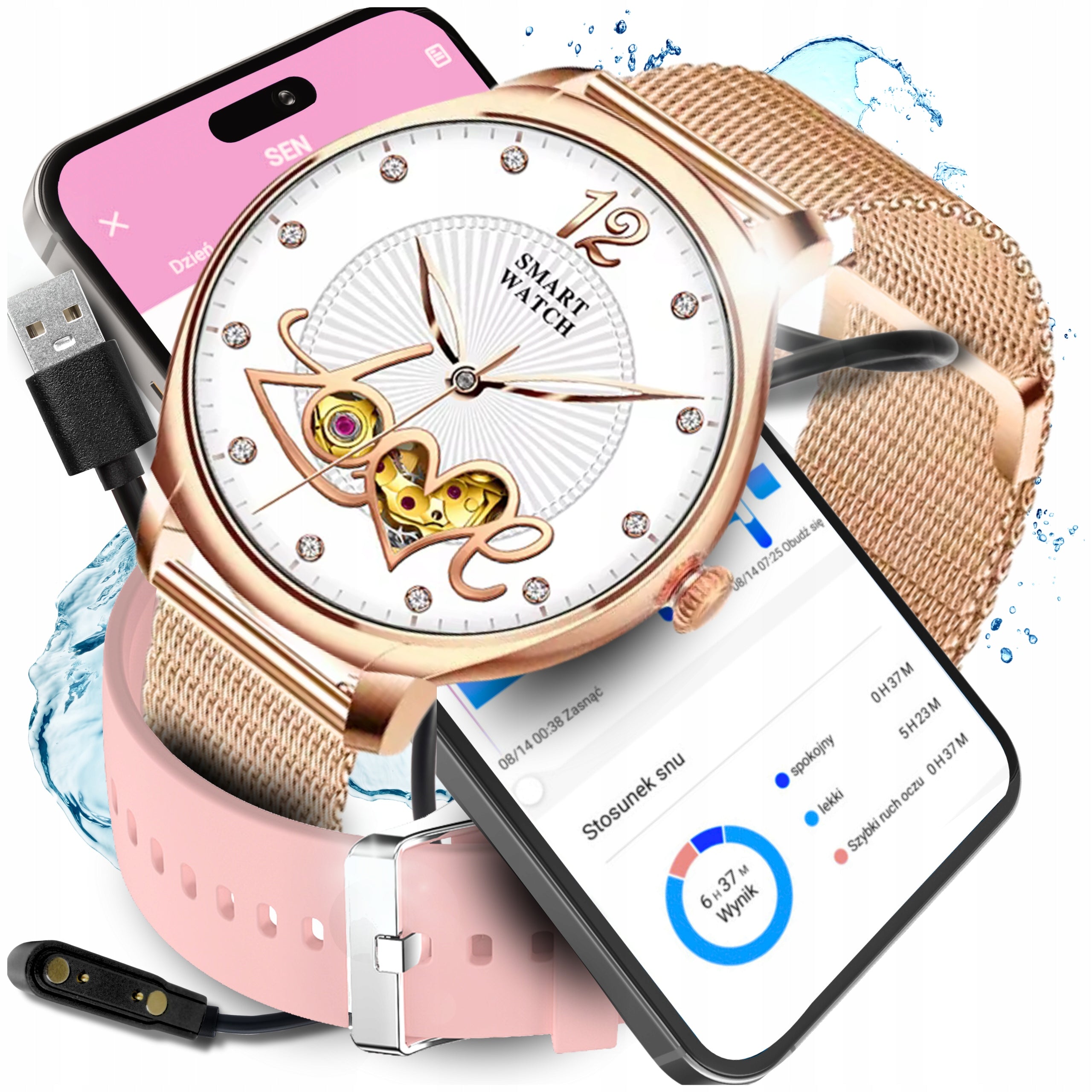 Smartwatch Women's Watch CONVERSATIONS Pulse BEAUTIFUL neat FOR HER