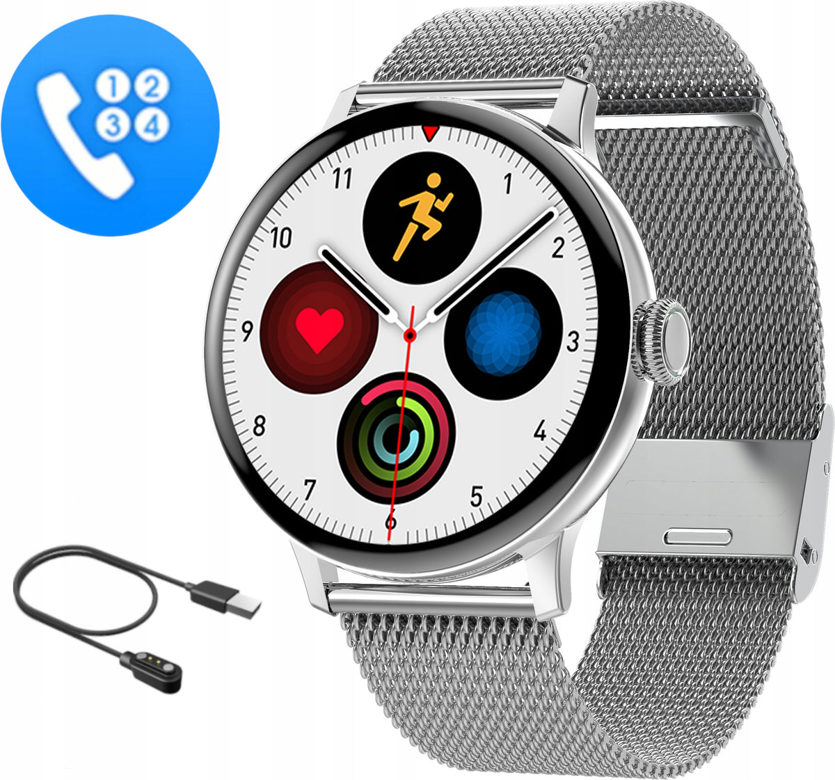 Smartwatch Women's Watch Polish Menu Conversation Pressure Pulse Sport Health