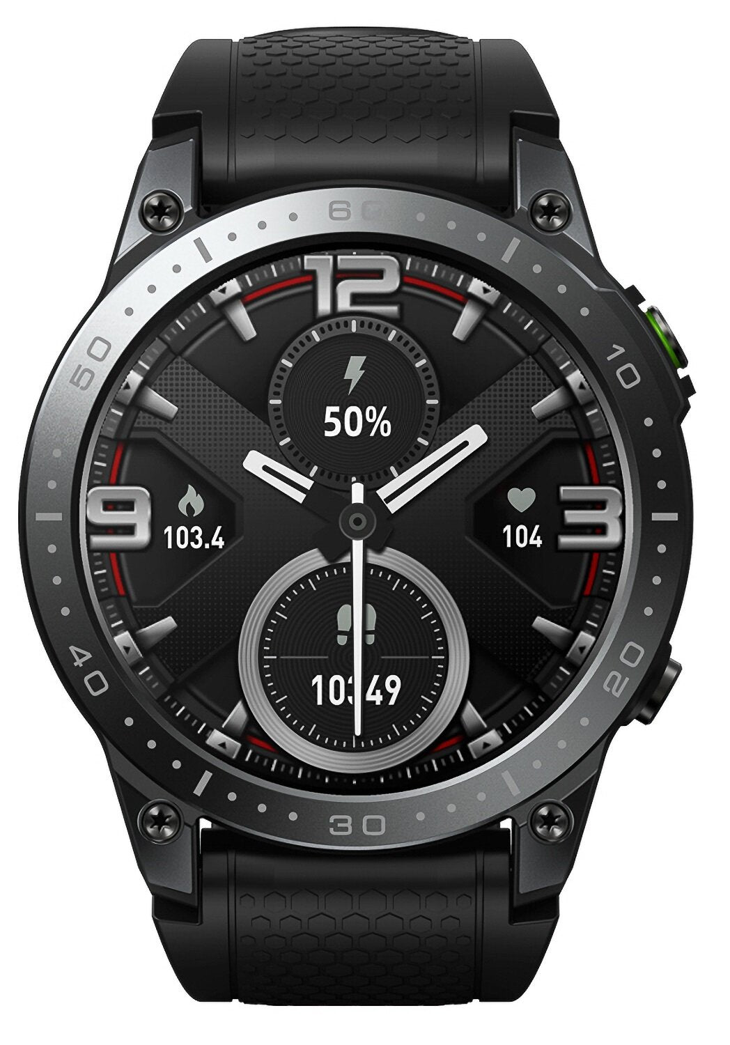 Smartwatch ZEBLAZE Ares 3 Pro Black Batteries included yes