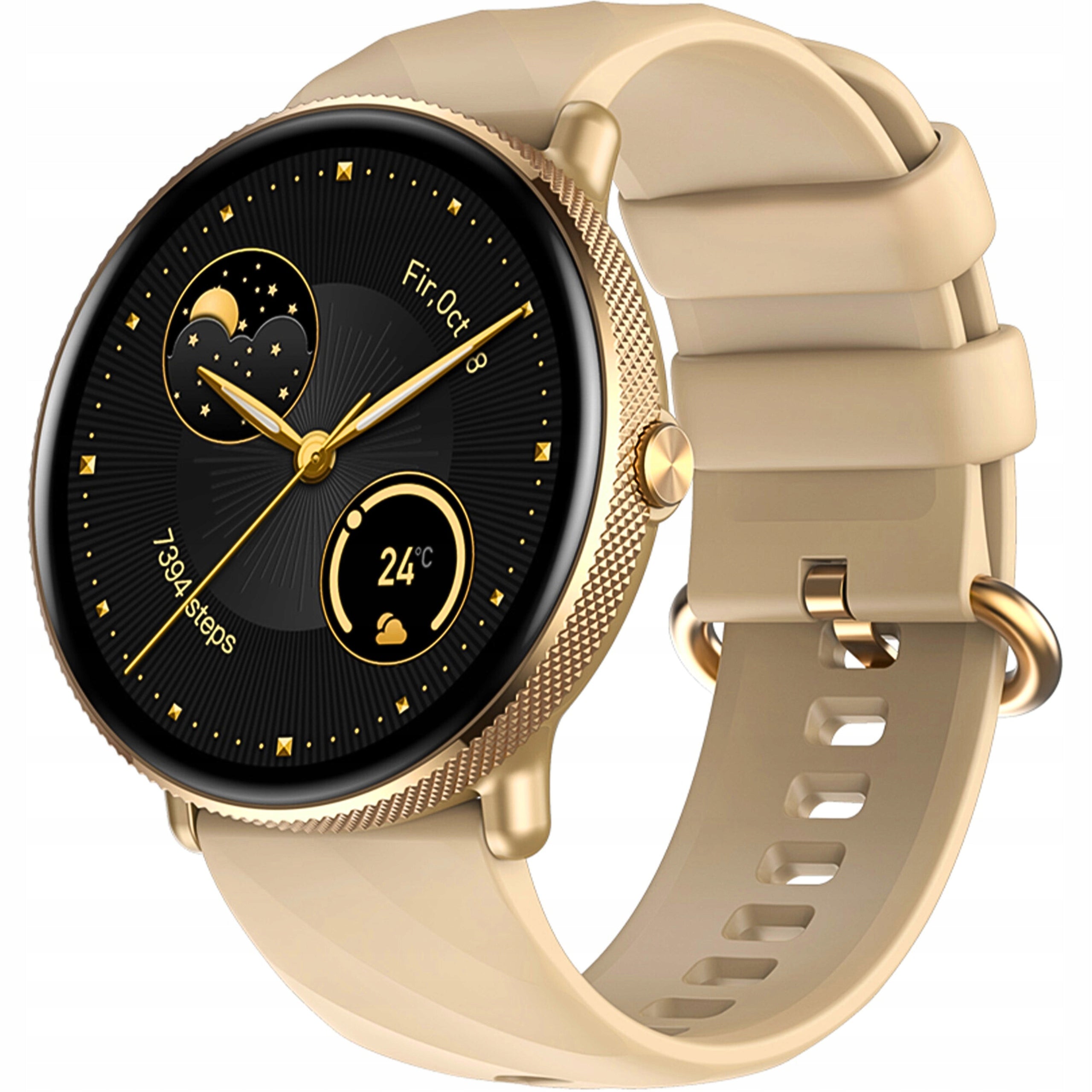 Smartwatch Zeblaze GTR 3 Pro Gold AMOLED Health Monitor For Women Manufacturer code ZB4086