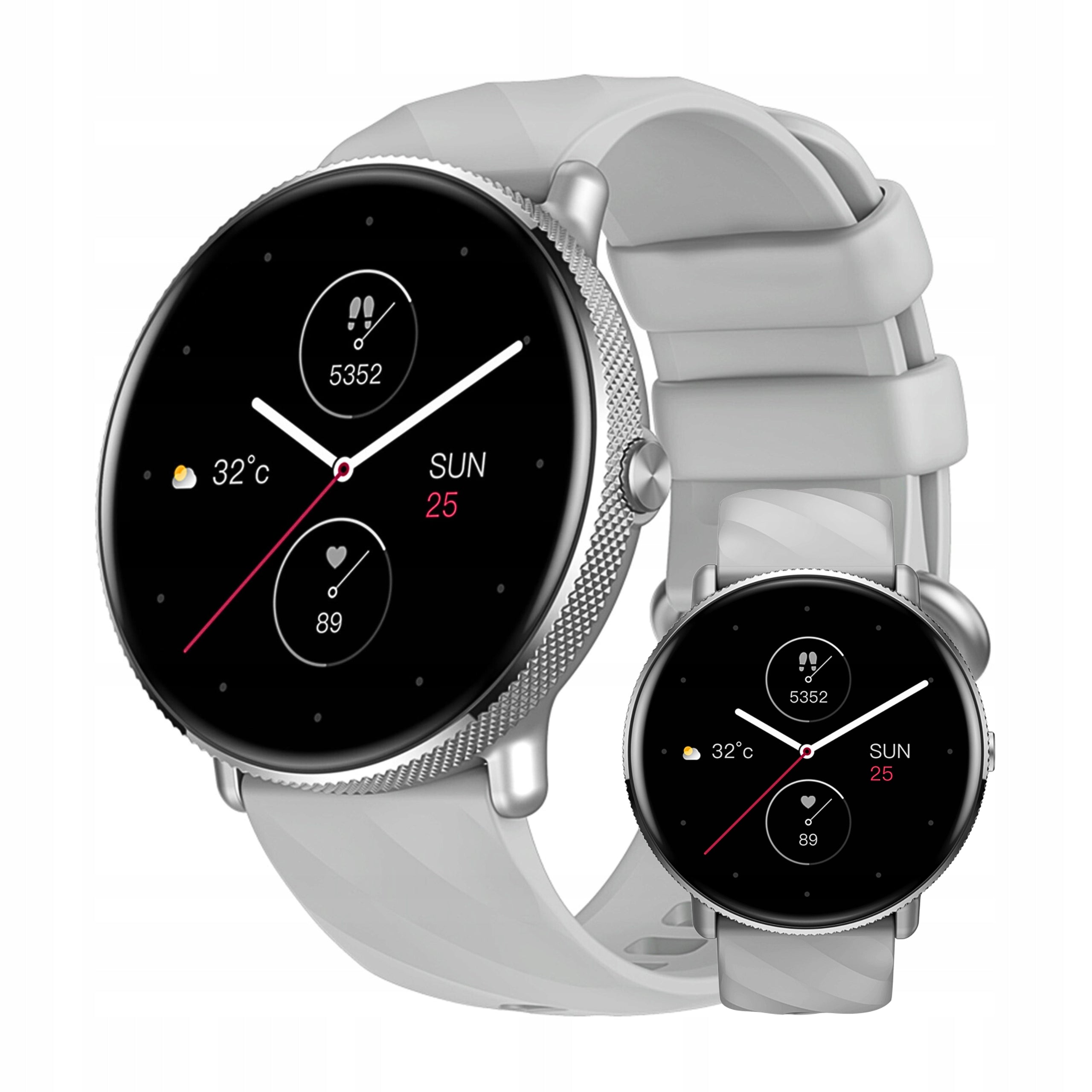 Smartwatch Zeblaze GTR 3 Pro Silver AMOLED health sport IP68 Always-On Packaging status original