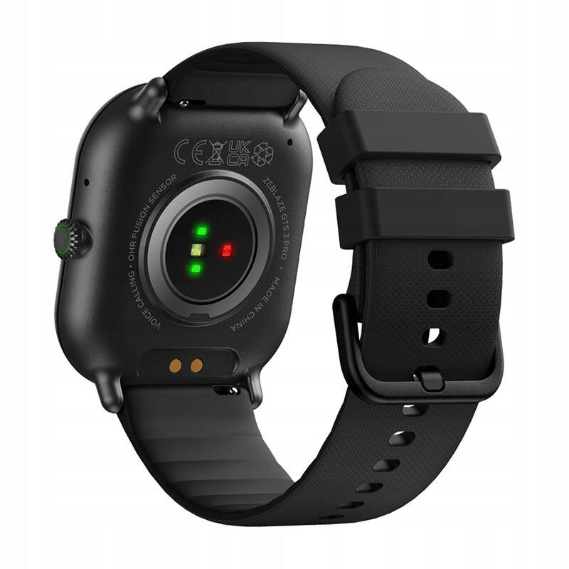 Smartwatch Zeblaze GTS 3 Pro Bluetooth 260mAh Amoled 1.97" Black Manufacturer code R1700BT RC