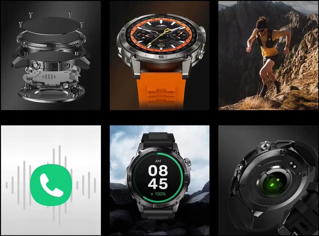 Smartwatch Zeblaze Stratos 2 PLUS HD AMOLED 1.43" GPS BLE 5.3 3ATM Apk PL. EAN (GTIN) 700890023614