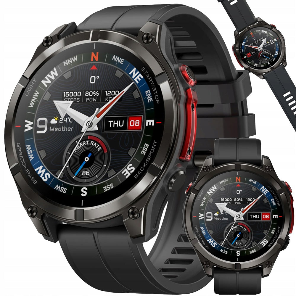Smartwatch Zeblaze Stratos 4 Pro GPS Sports Watch AMOLED 500mAh Black