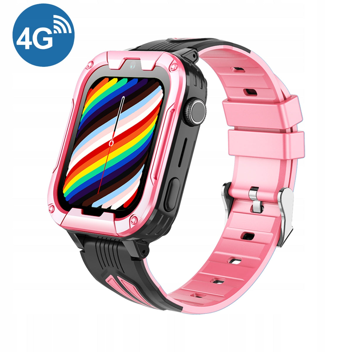 Smartwatch children's watch CALMEAN Child Watch Bravo 4G, pink Color pink