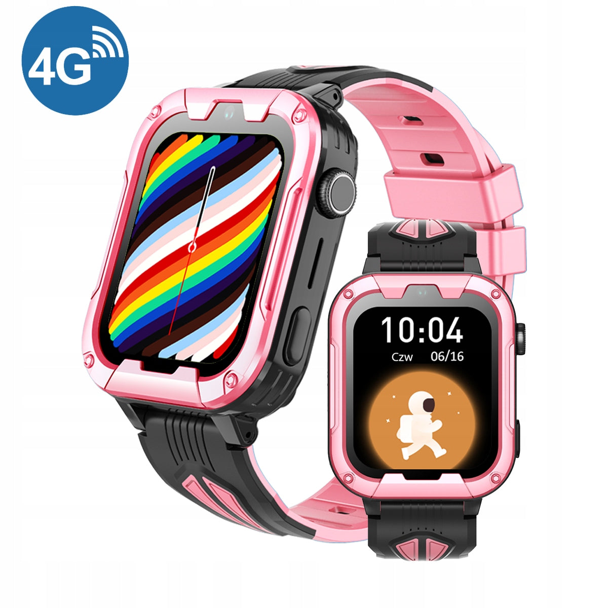 Smartwatch children's watch CALMEAN Child Watch Bravo 4G, pink