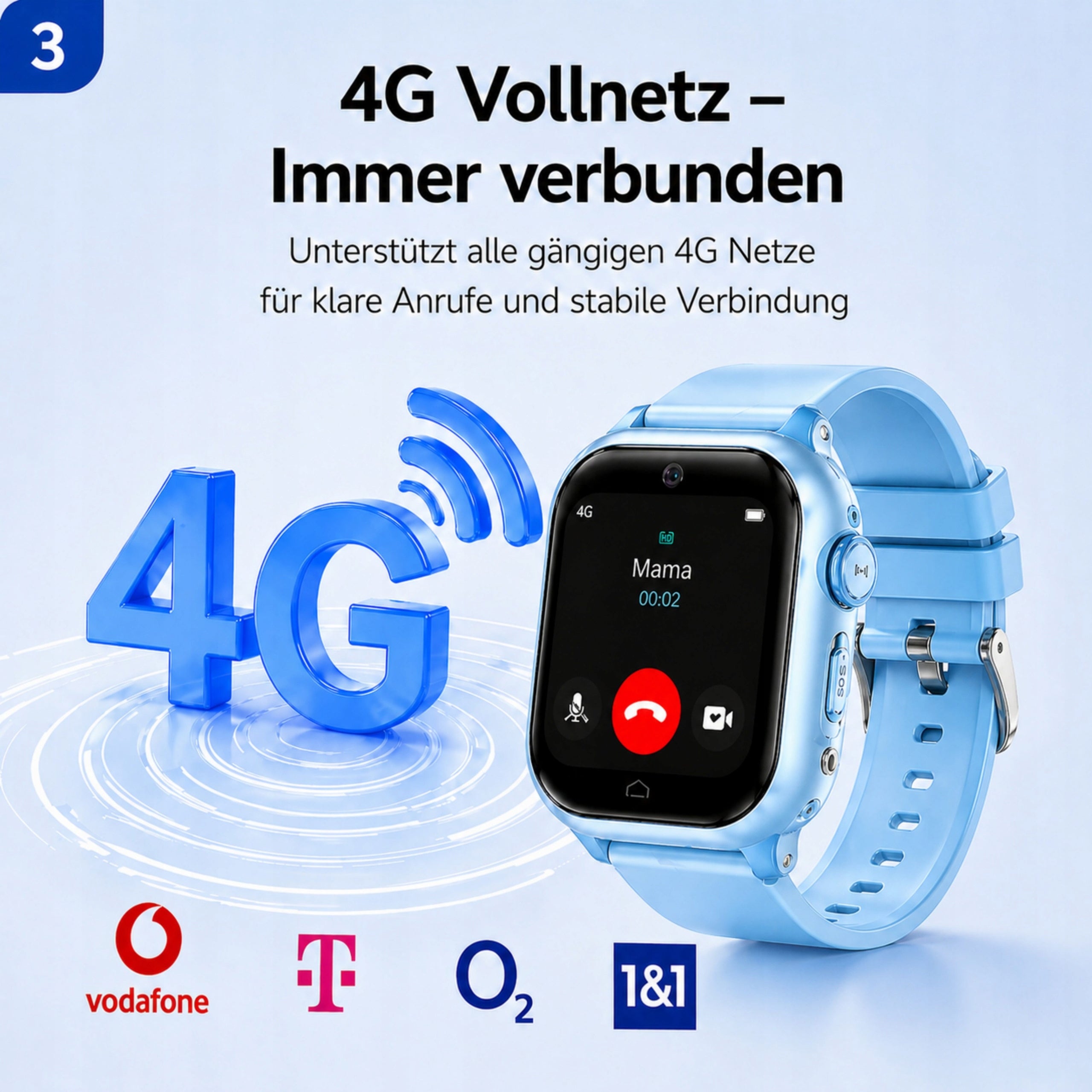 Smartwatch dziecięcy 4G GPS, 1,83", 8GB, IP67, SOS Manufacturer code CXKJ-PL