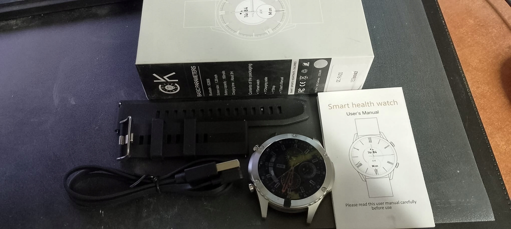 Smartwatch – elegant sports watch with call function and heart rate measurement Brand no brand