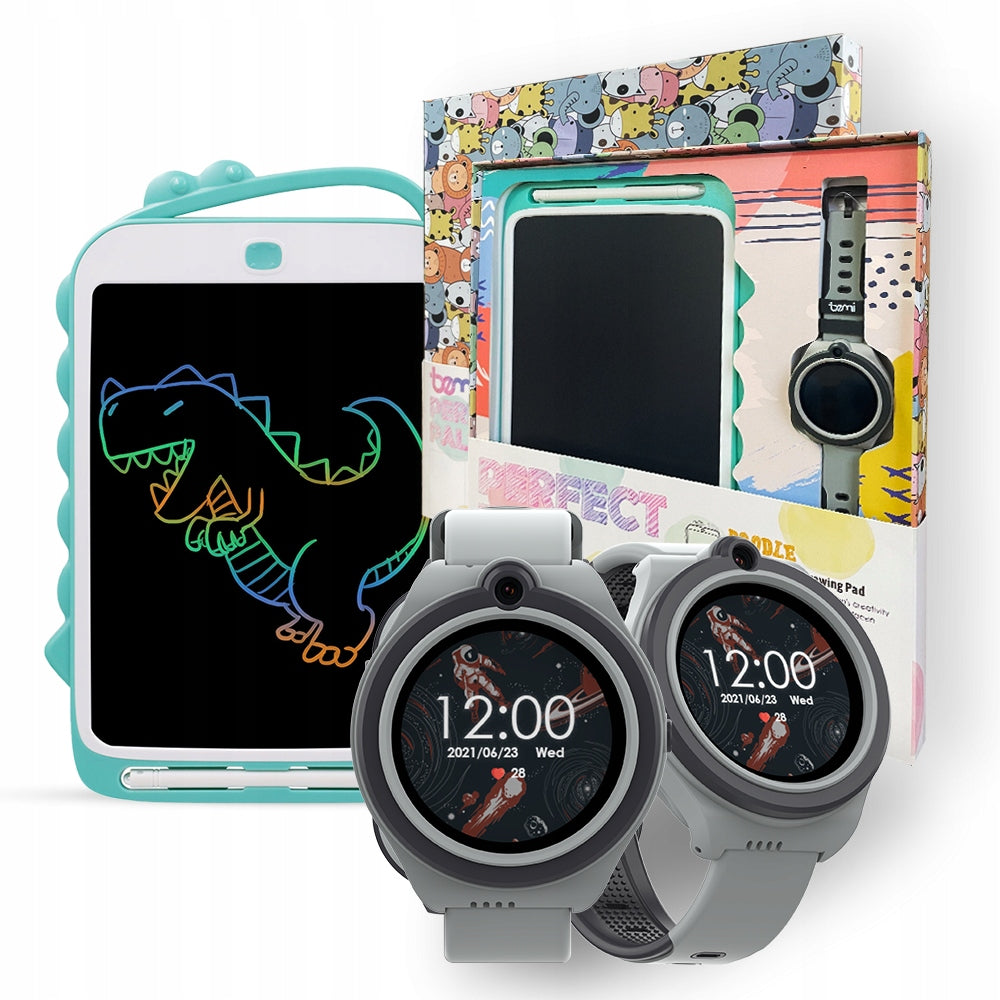 Smartwatch for children Bemi Linko 4G/LTE,GPS,sensors,temp and disappearance grey