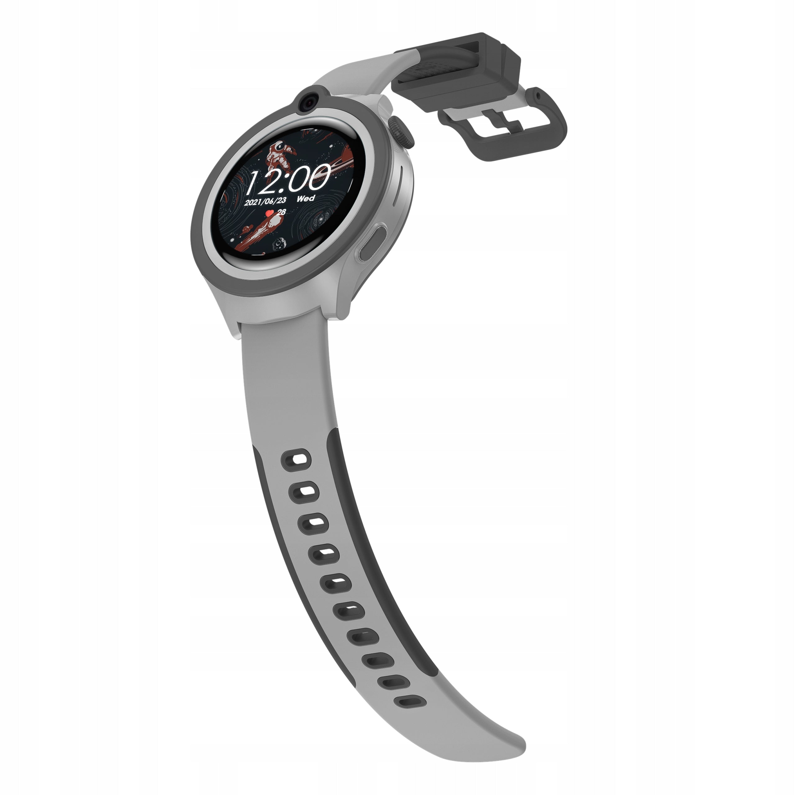 Smartwatch for children Bemi Linko2 4G LTE GPS LBS Heart Rate Thermometer grey Packaging status original