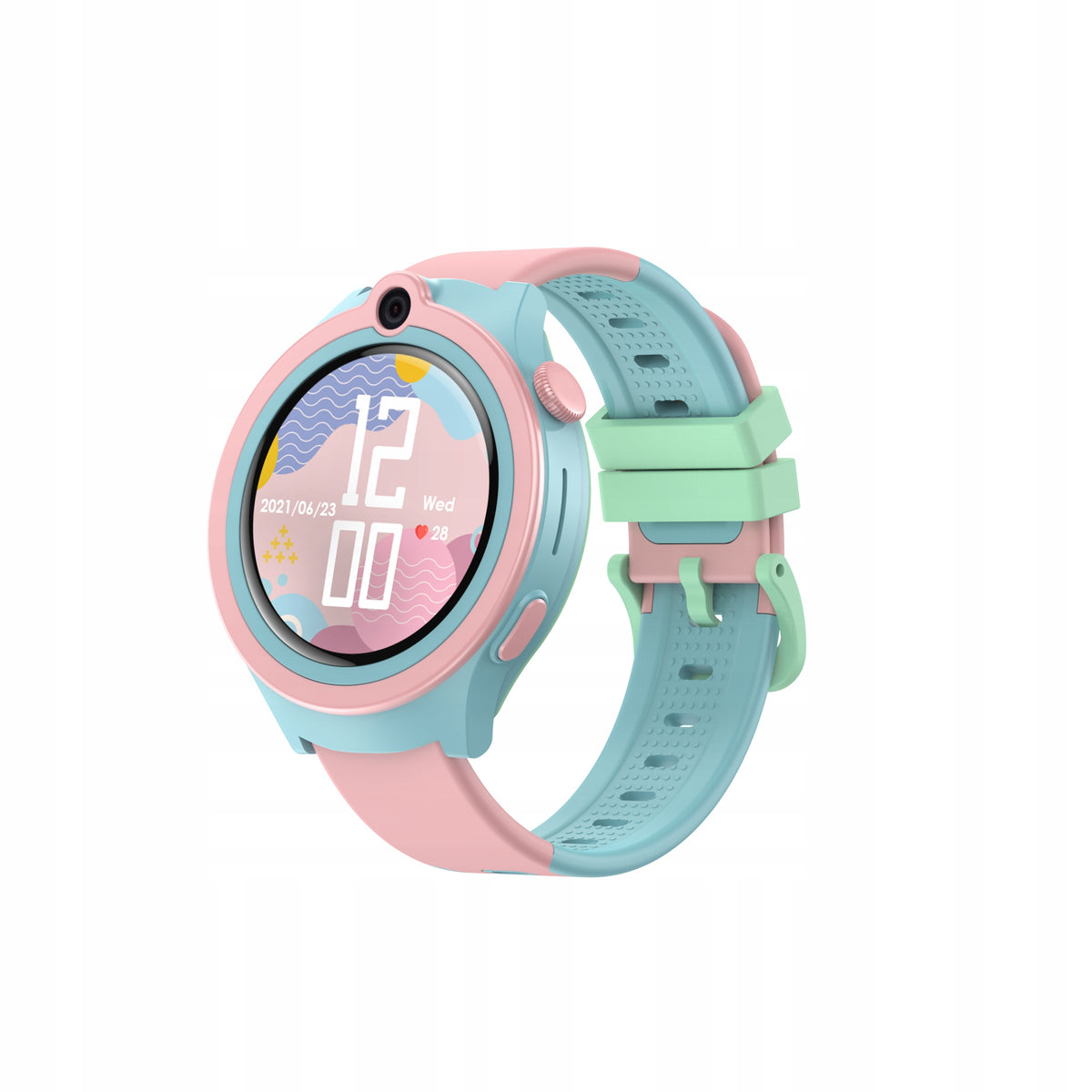 Smartwatch for children Bemi Linko2 4G LTE GPS LBS Heart Rate Thermometer pink Packaging status original