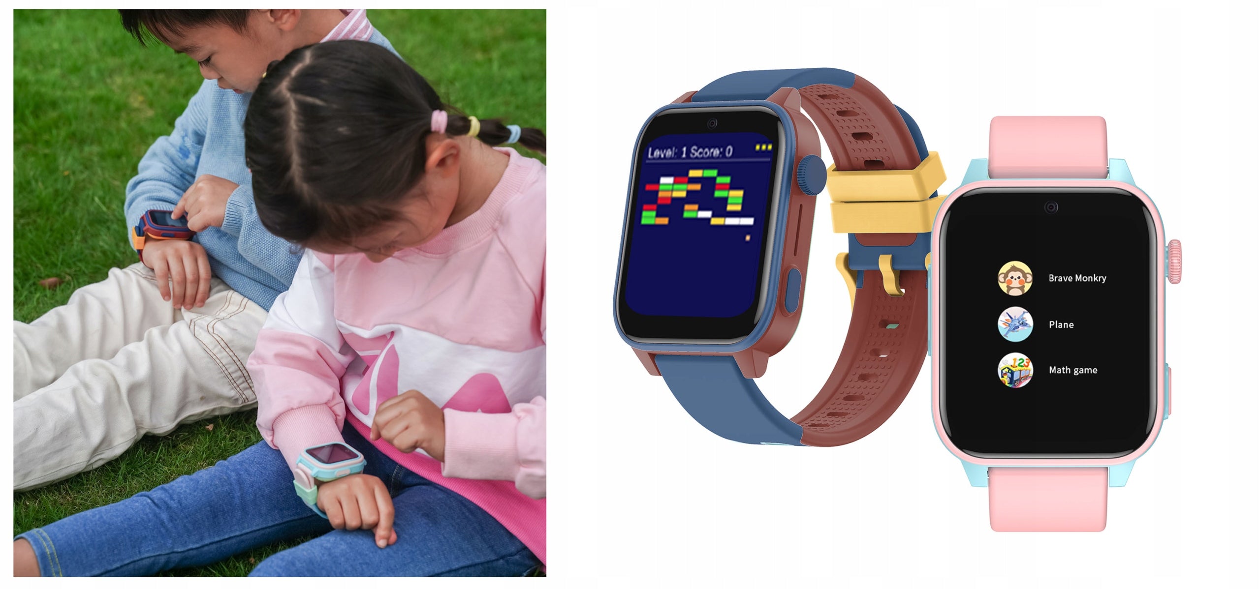 Smartwatch for children Bemi Links2 4G/LTE GPS wifi sensors thermometer navy blue Manufacturer code BWLKI2DN