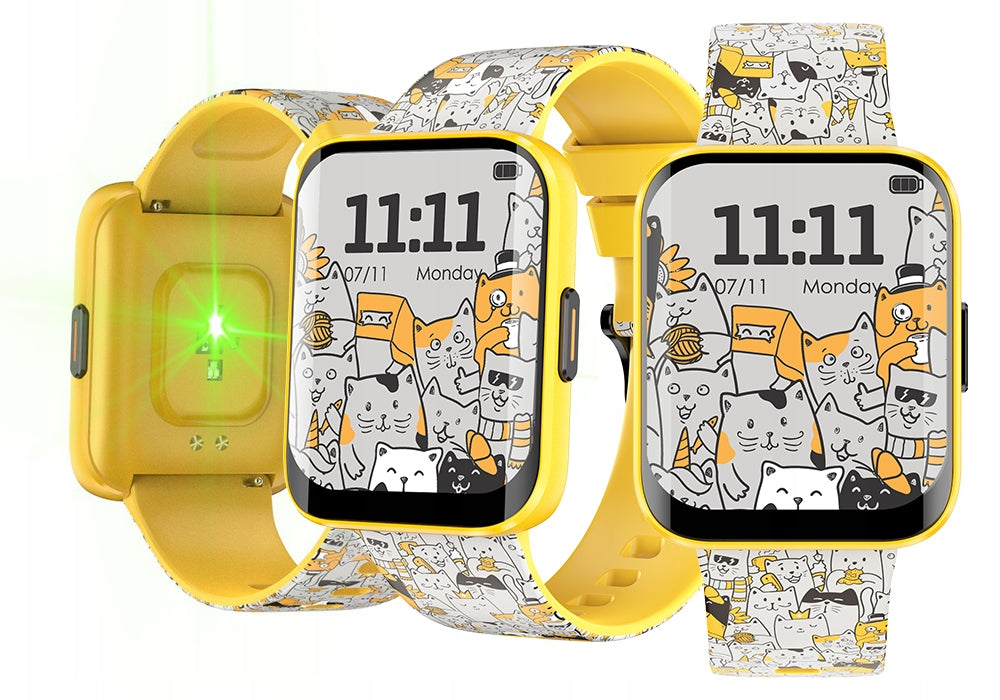 Smartwatch for children Bemi OMI / disappearance Grafitto FREEBIE for gift yellow Brand Bemi