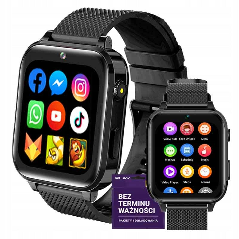 Smartwatch for children KidWatch T30s black
