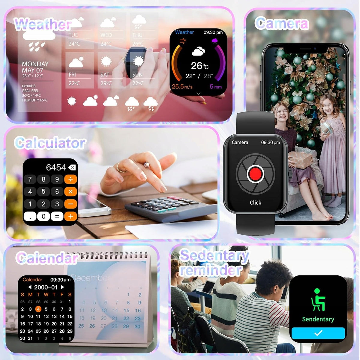Smartwatch for children PTHTECHUS S80K black Brand no brand
