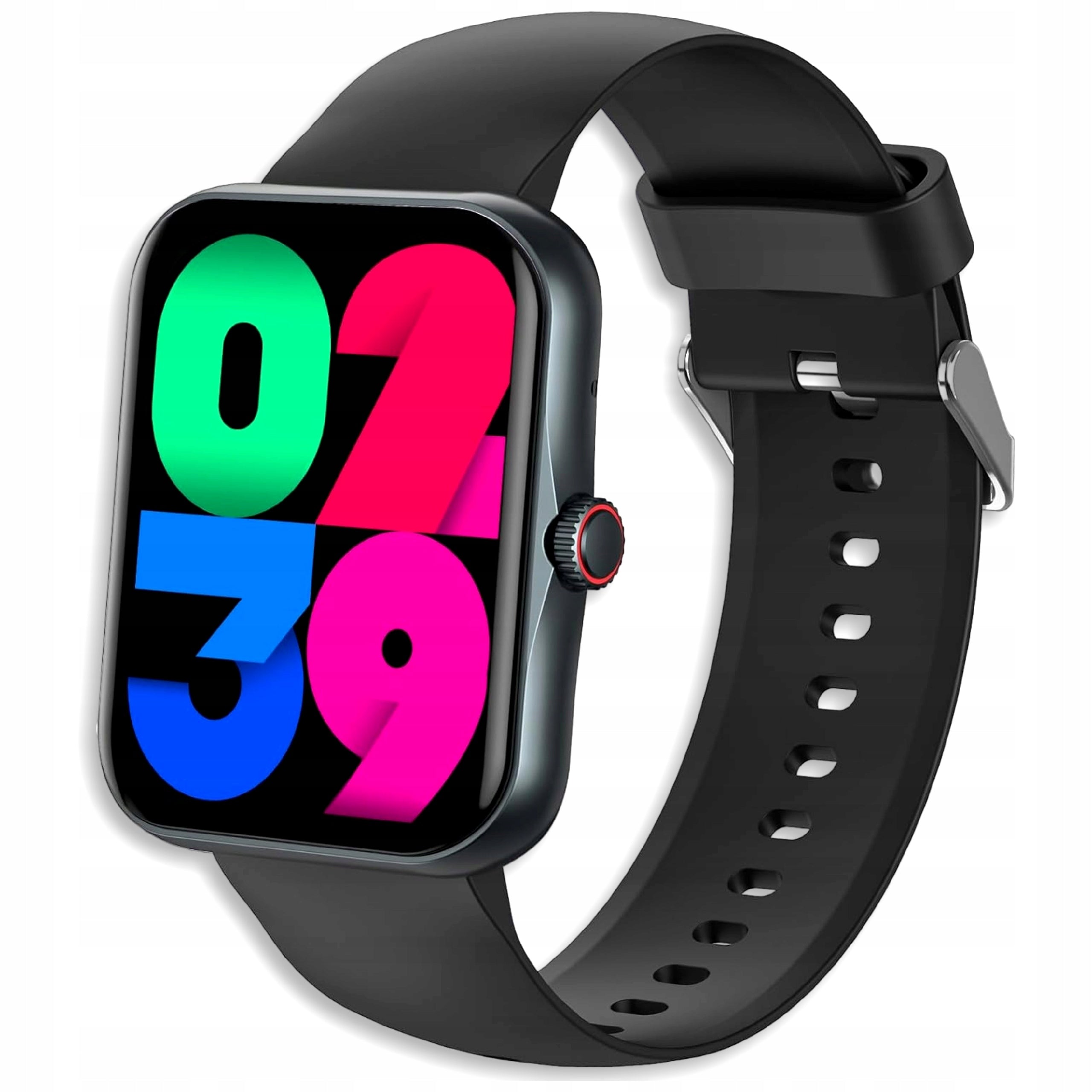 Smartwatch for children Watch GPS locator waterproof Touch black