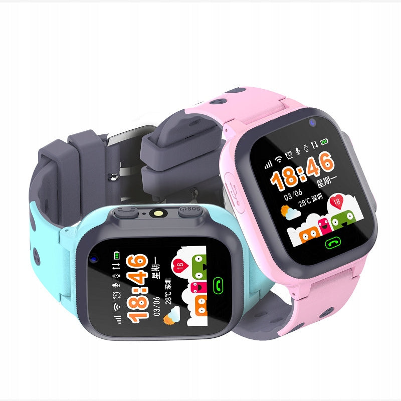 Smartwatch for children, pink, with SOS locator Brand no brand