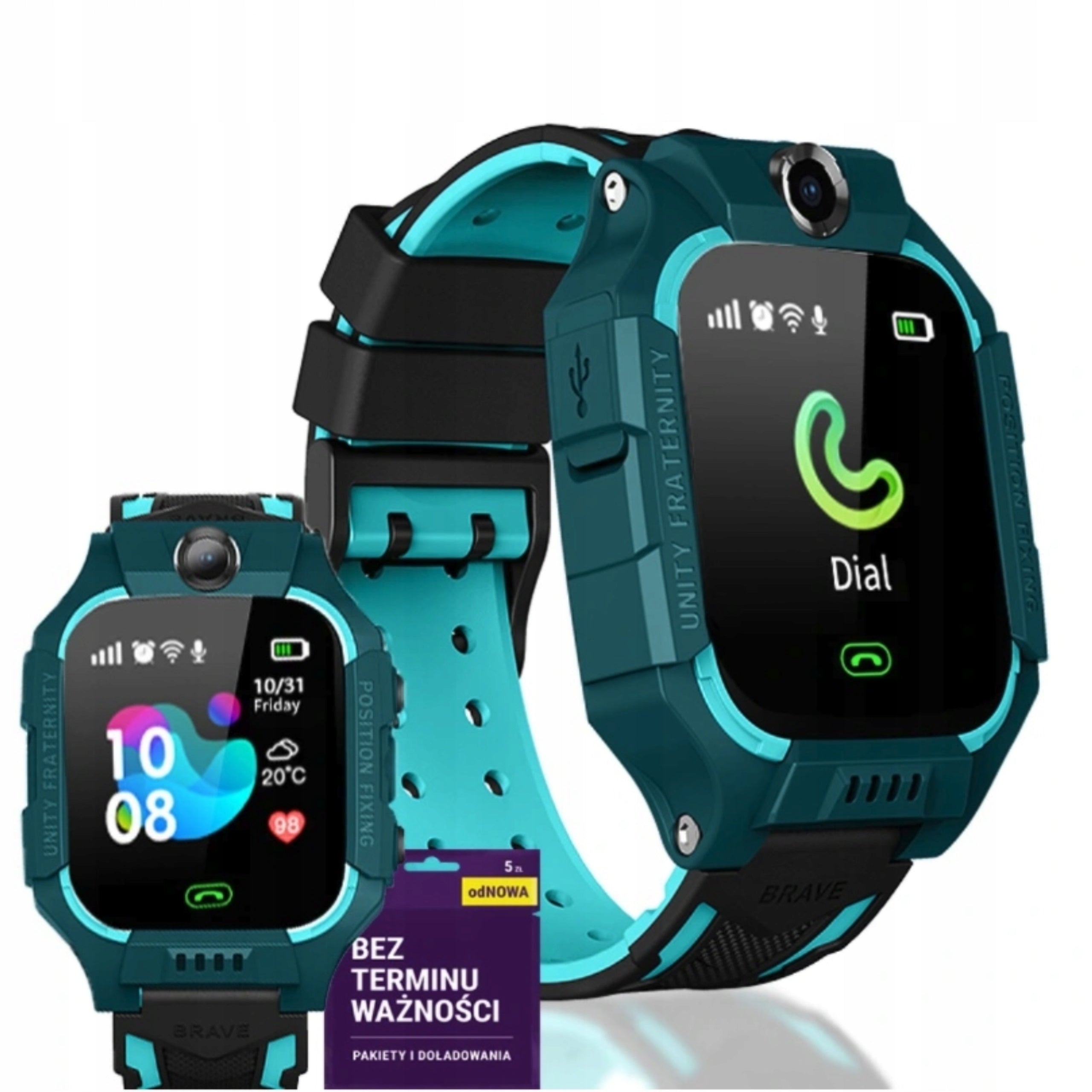 Smartwatch for children watch GPS locator + SIM card Packaging status original