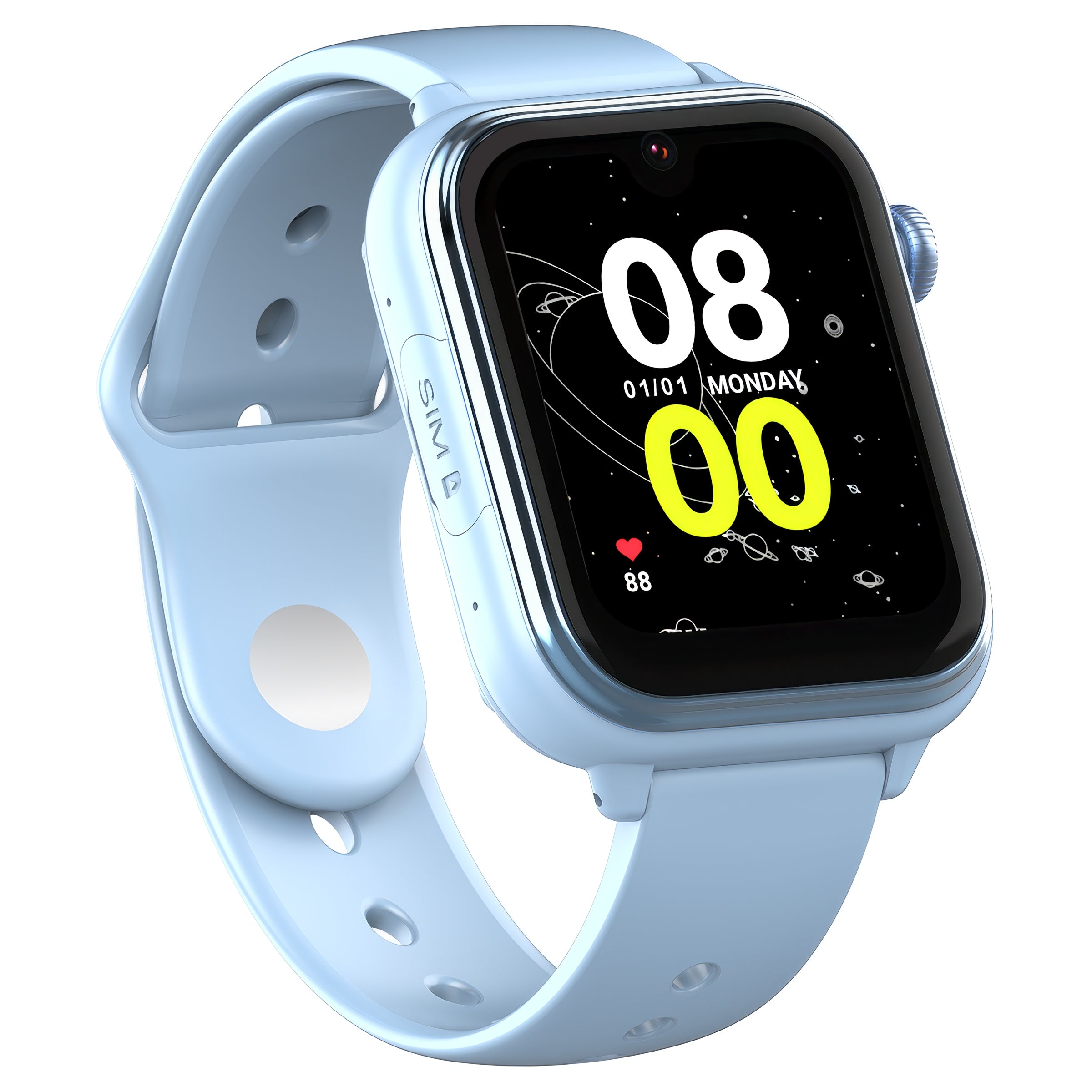 Smartwatch for kids - Kiano Watch Alpha Kid Blue GPS 4G LTE Brand Kiano