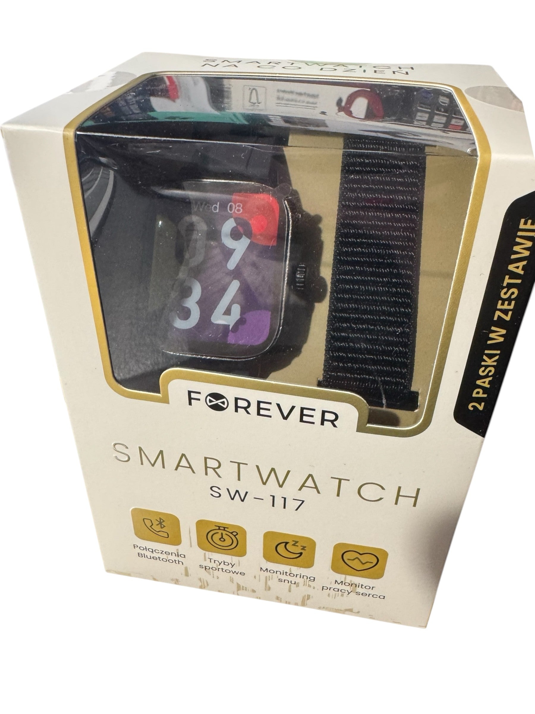Smartwatch forever SW 117 2 straps Sports watch
