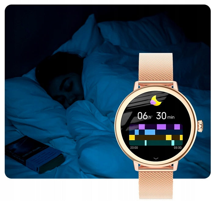 Smartwatch ladies small talk gold + sticker Brand no brand