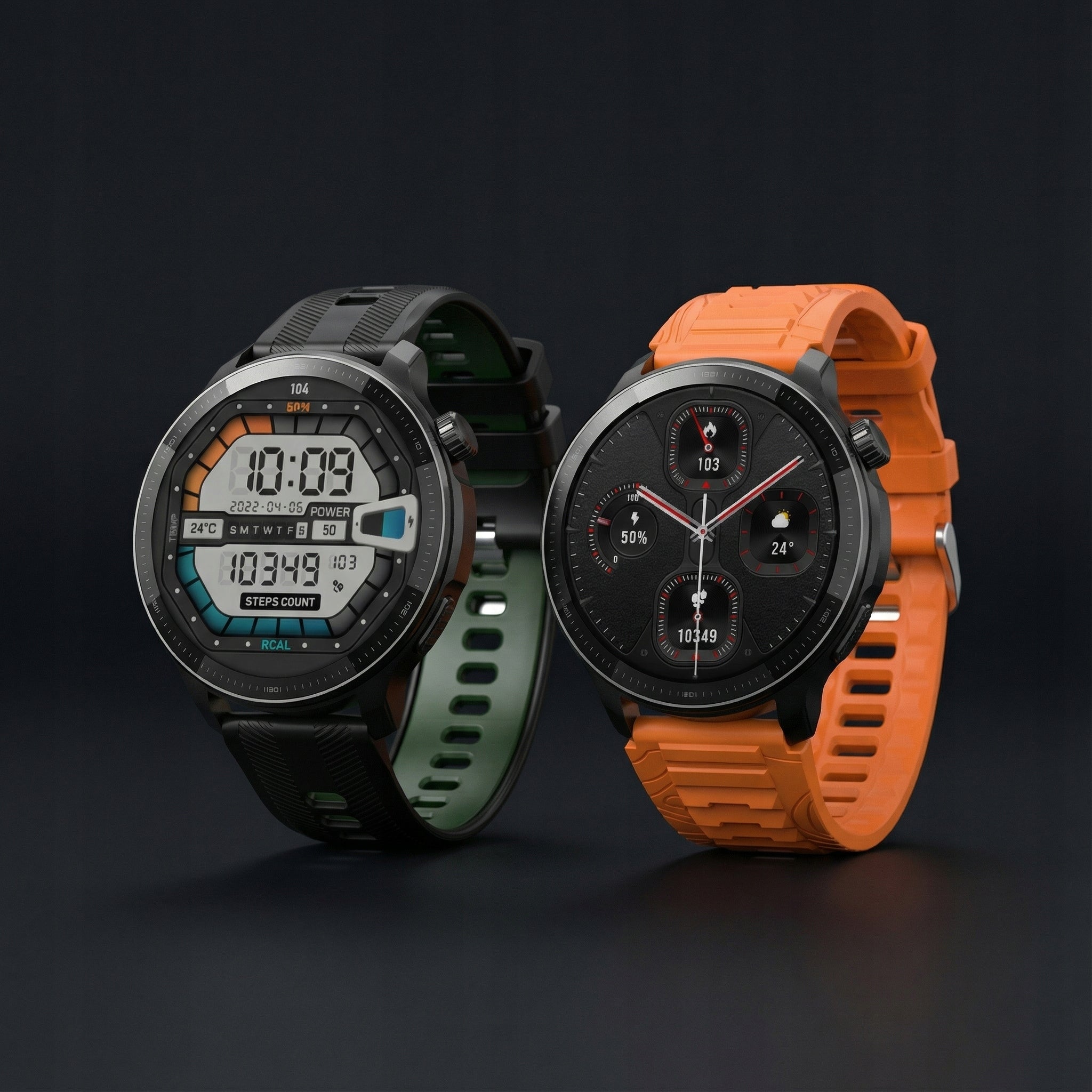 Smartwatch men's watch GPS AMOLED MENU PL WATERPROOF VOICE RECORDER 4GB 3Stripes Manufacturer code Smart Watch GPS Amoled Polskie Menu 500mAh