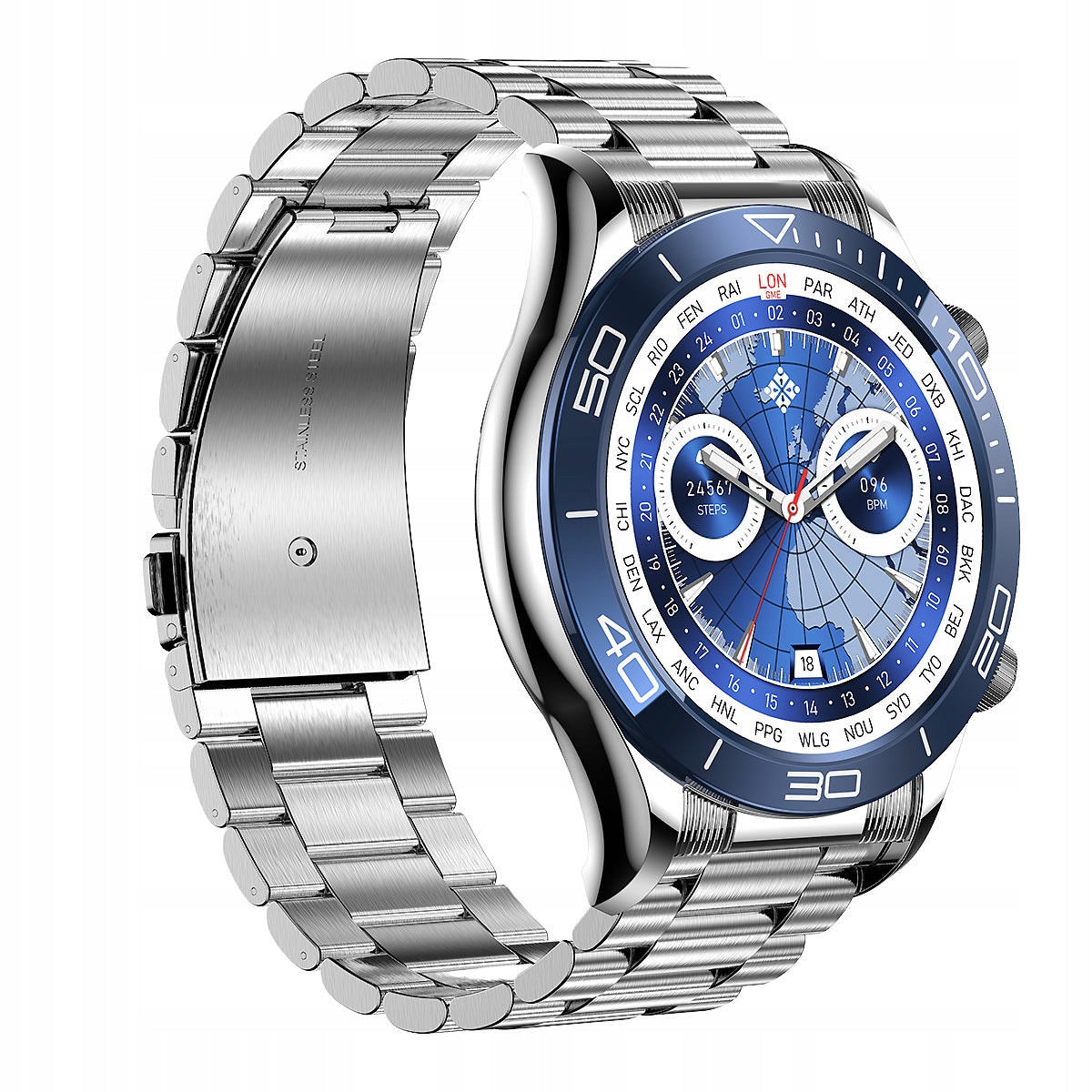 Smartwatch men's watch SAYBERG pedometer menuPL