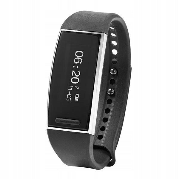 Smartwatch smart watch Pulse Android iOS pedometer rubber black