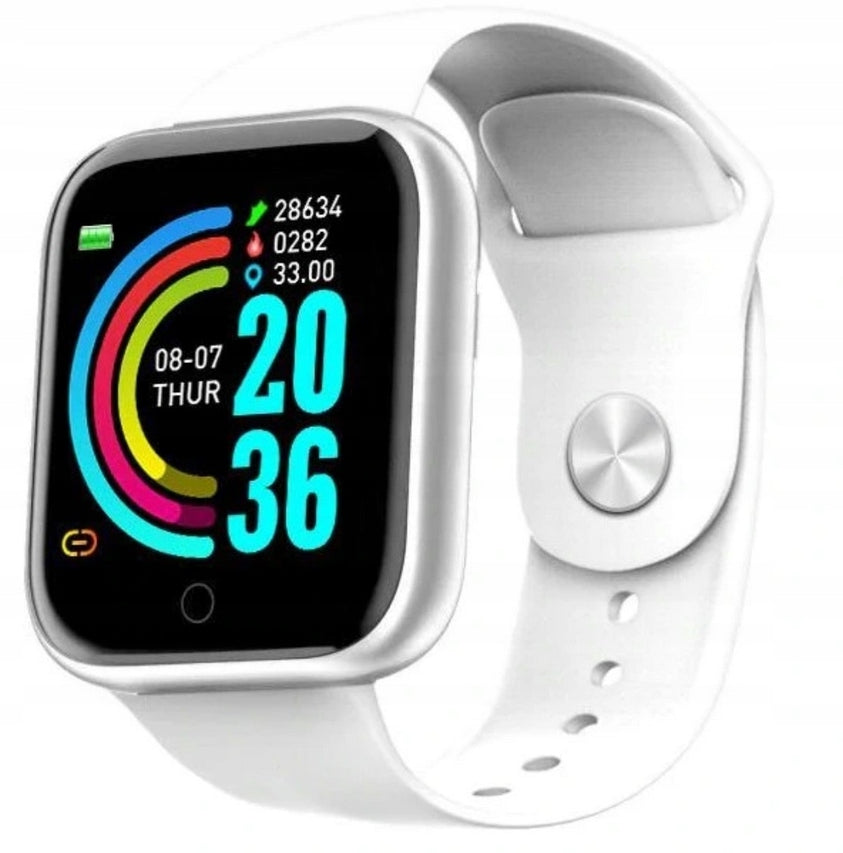 Smartwatch smartband men's universal sports watch L18s white
