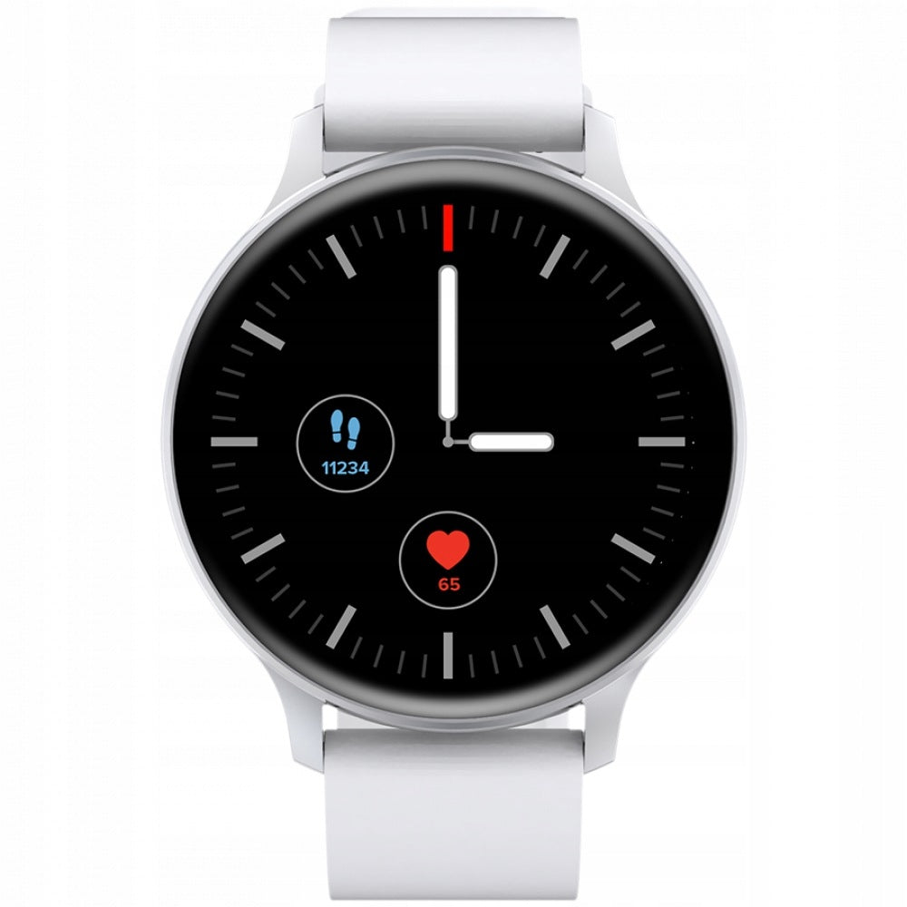 Smartwatch with sports functions Canyon SW68 silver white