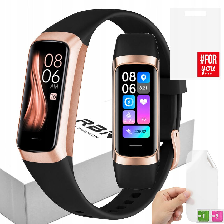 Smartwatch women's smartband | body temperature | heart rate | steps | fit
