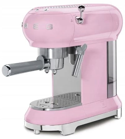 Smeg ECF01PKEU Pastel Pink Retro 50's Style Brand Smeg