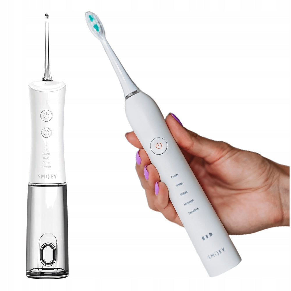 Smiley Sonic Toothbrush + Cordless Dental Irrigator