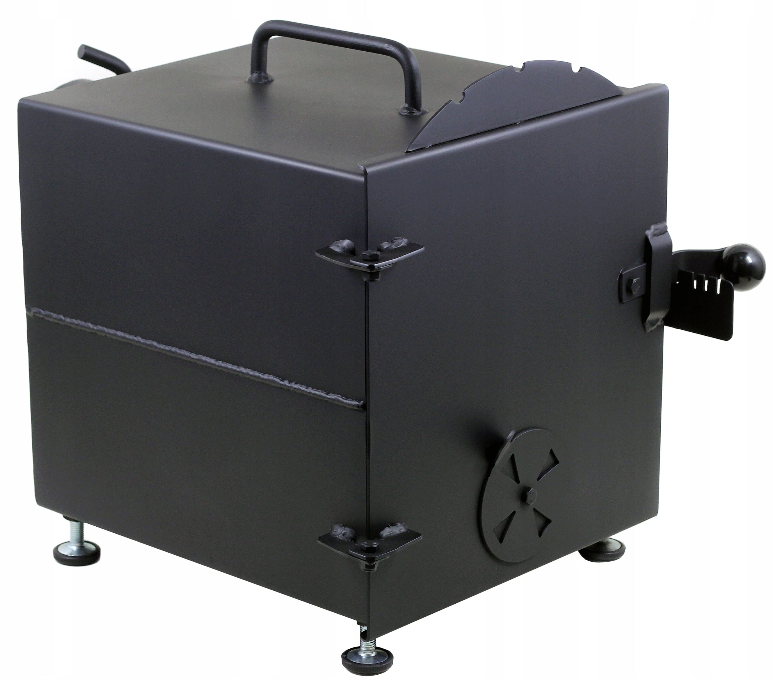 Smokehouse fireplace dryer thick STEEL 2mm + smoke pipes + elbow SET EAN (GTIN) 5905575730817