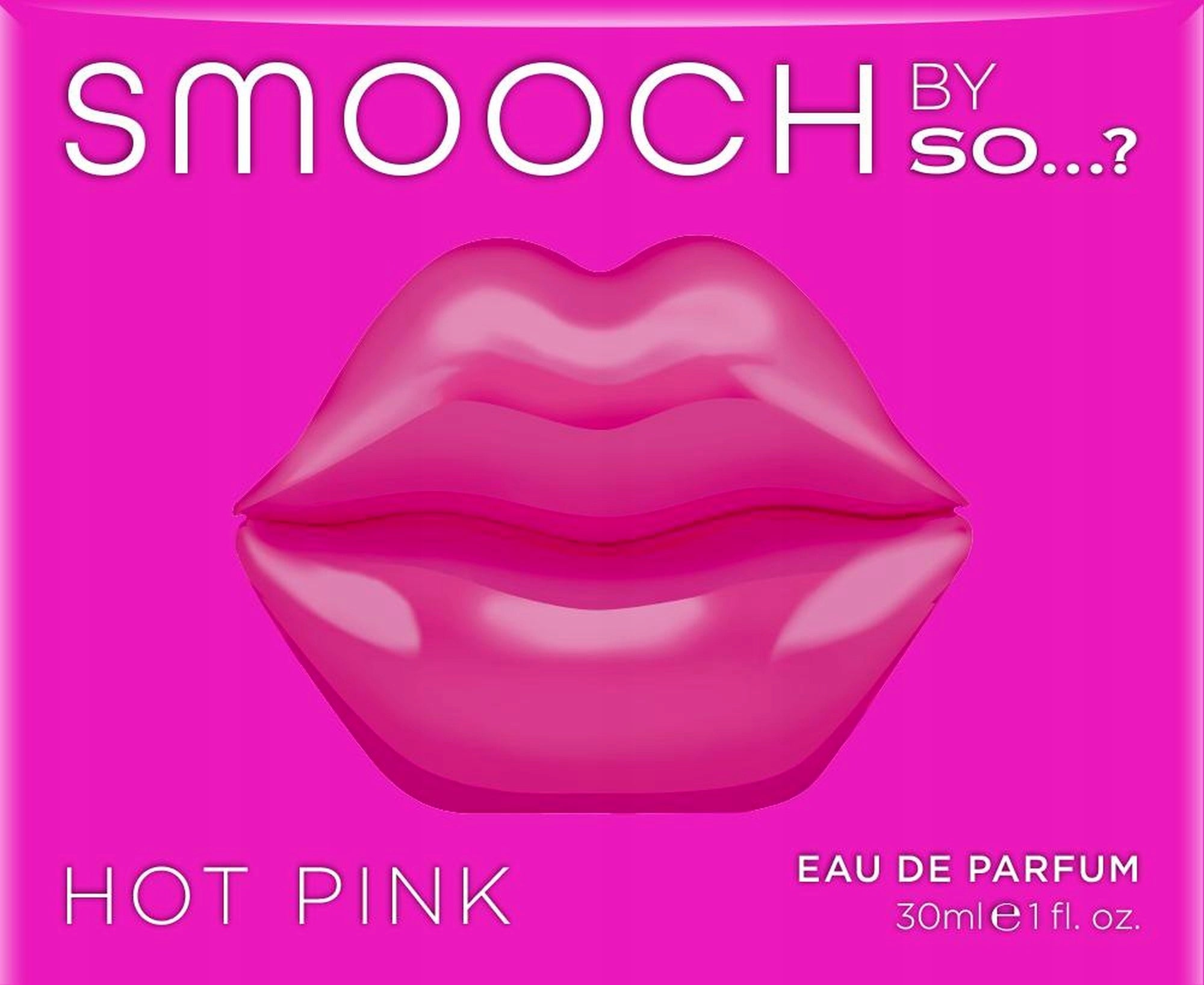 Smooch by SO...? Hot Pink Perfumed Water 30 ml, Perfume Packaging volume 30 ml