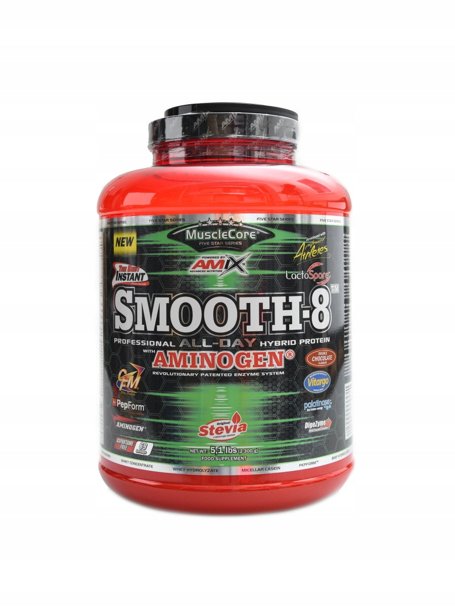 Smooth-8TM Hybrid Protein 2300g vanilla Expiration date not specified