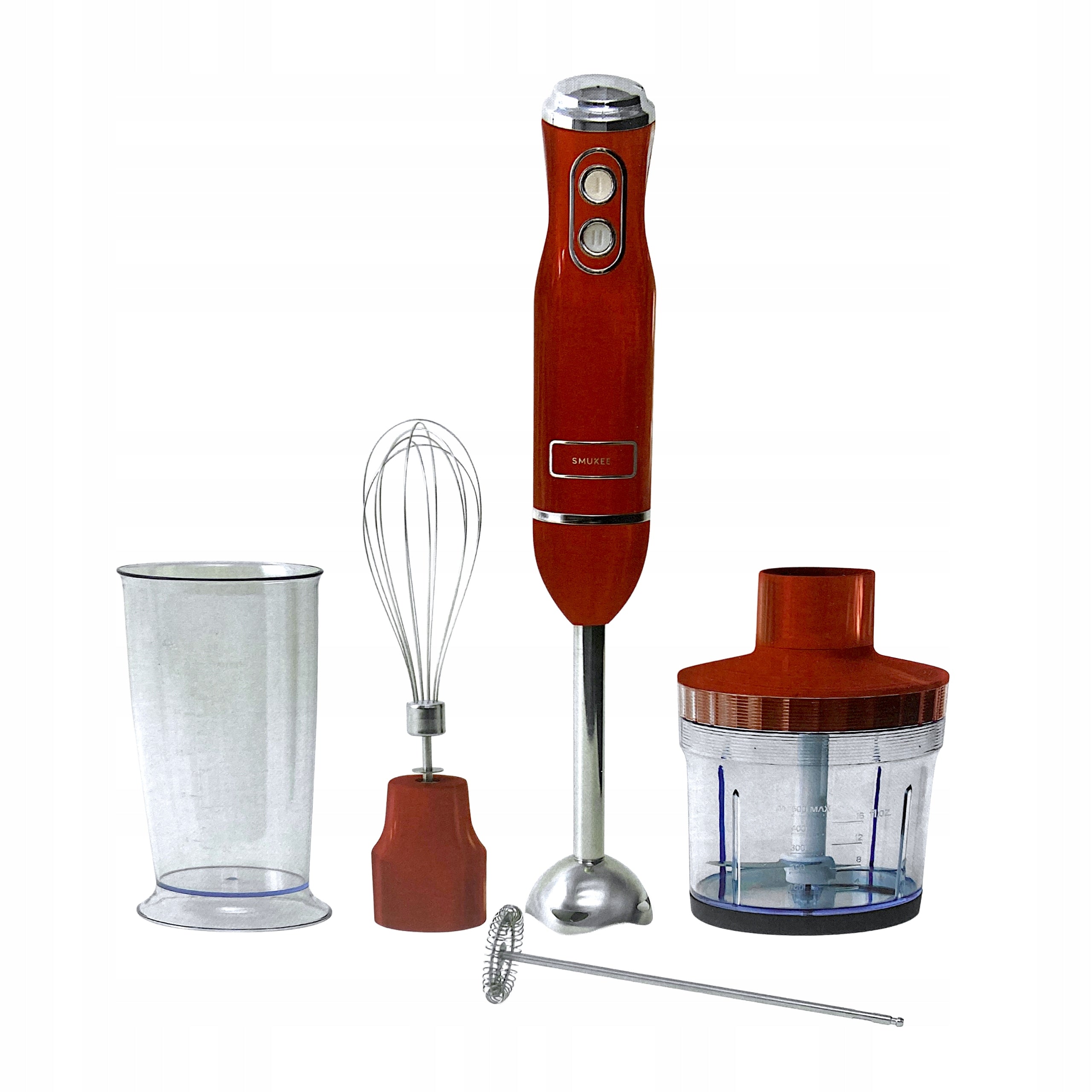 Smukee Vintage Hand Blender 4in1 700W red Manufacturer code 5902983641520