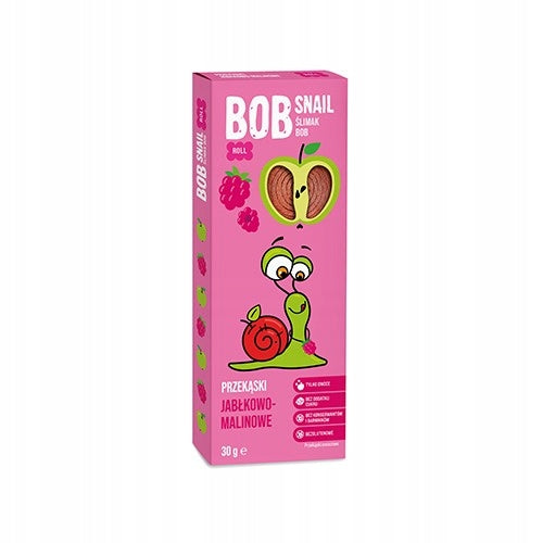 Snack apple raspberry without sugars 30g BOB SNAIL