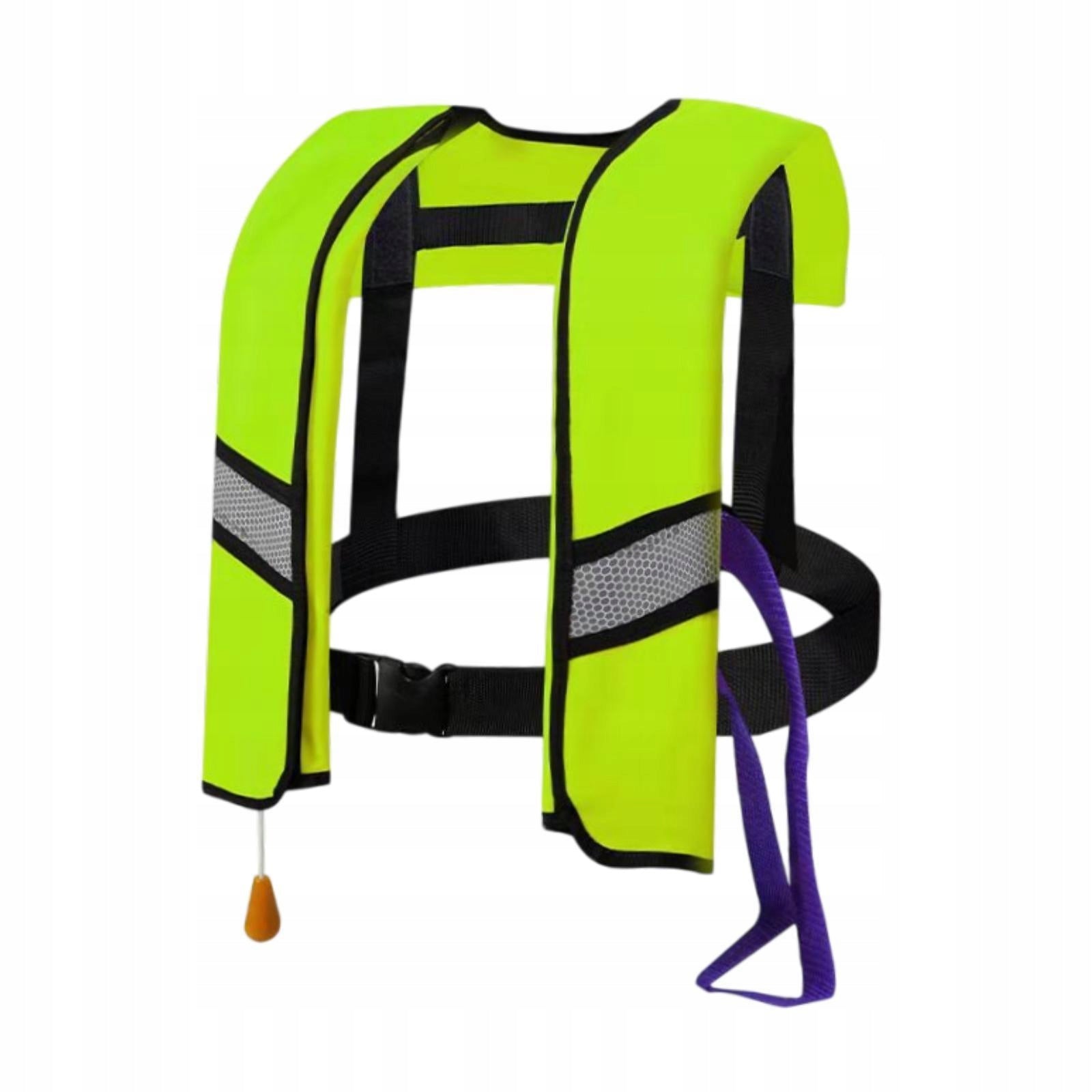 Snorkel Vest Practical Adjustable Jacket Automatic Inflatable Comfort Green Brand no brand