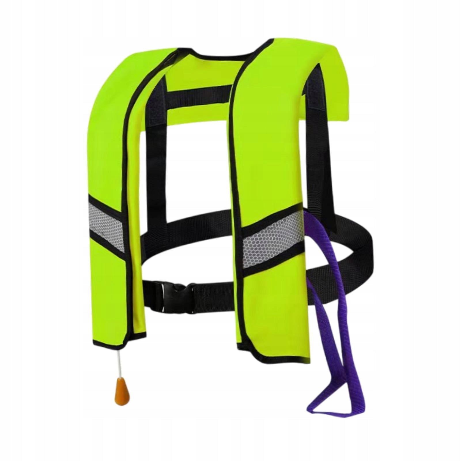 Snorkel Vest Practical Adjustable Jacket Automatic Inflatable Comfort Green Size other