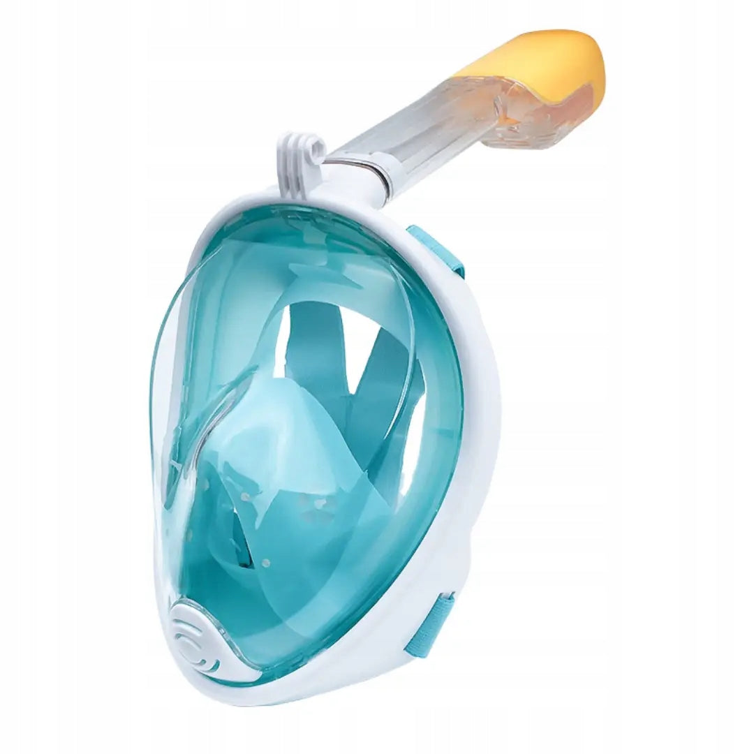 Snorkeling Mask Full Face Diving Mask L/XL Blue Color blue